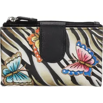 Peněženka Dámská kožená peněženka Happy Wallet 20209 s motýli | Cooltovka.cz