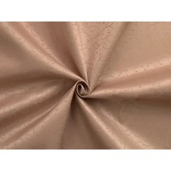 HEDVA ČESKÝ BROKÁT Ospen 160 KRUCÁNKY světle hnědá