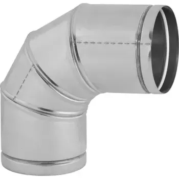 Karl - Koleno stavitelné 0-90°, pozink 100 mm