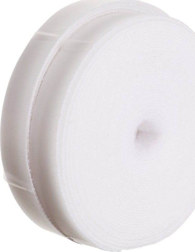 Suchý zip samolepící 8 m x 20 mm BBS-016 bílý - Kód: 18268