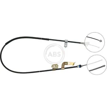 Lanko parkovací brzdy Tažné lanko, parkovací brzda A.B.S. K19907