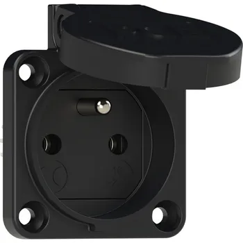 Elektrická zásuvka PCE Zásuvka 16A/250V 3-pólová IP54 PC-104-0s