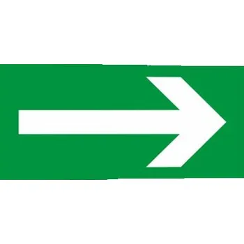 Směr k východu Samolepka 200 x 100 mm tl. 0.1 mm - transparentní - Kód: 16018