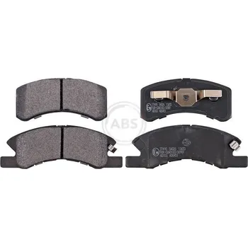 Brzdová destička Sada brzdových destiček, kotoučová brzda A.B.S. 37490