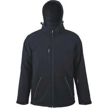 Pánská softshellová bunda SOĽS Rock Men Pánská softshellová bunda SL46604 Námořní modrá 3XL