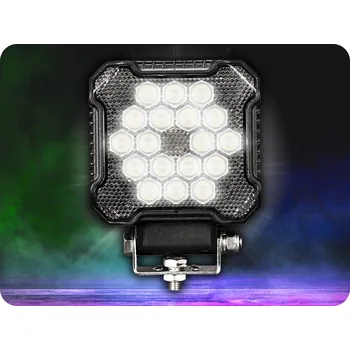 Přídavný světlomet LED pracovní světlo s DT konektorem, 26W, 2800lm, 18xLED, 12/24V [L0173]