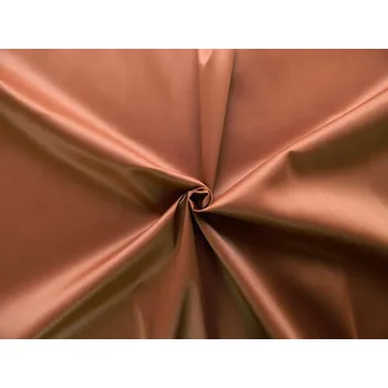 HEDVA ČESKÝ BROKÁT Ospen 160 HLADKÁ středně hnědá