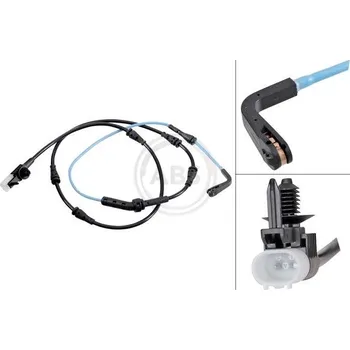 Brzdová destička Výstražný kontakt, opotřebení obložení A.B.S. 39984