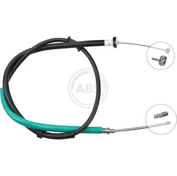 Lanko parkovací brzdy Tažné lanko, parkovací brzda A.B.S. K13892