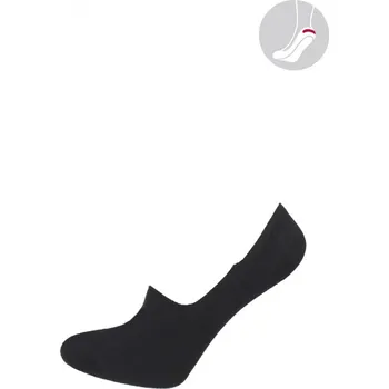Dámské ponožky Neviditelné ponožky Milena 0583 Černá Velikost ponožek: 39-41