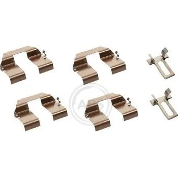 Přislušenství brzdového systému Sada příslušenství, obložení kotoučové brzdy A.B.S. 1233Q