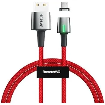 Baseus Zinc Magnetic Cable Micro USB 1.5A 2m (Red)