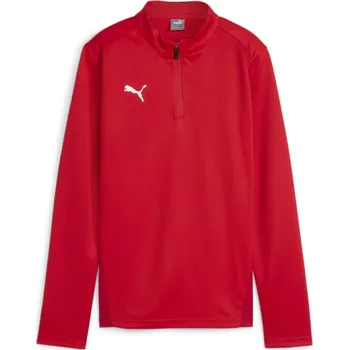 Dámské tričko Triko s dlouhým rukávem Puma teamGOAL Training 1/4 Zip Top Wmn 658631-01 Velikost M