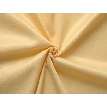 HEDVA ČESKÝ BROKÁT Ospen 160 KRUCÁNKY světle žlutá