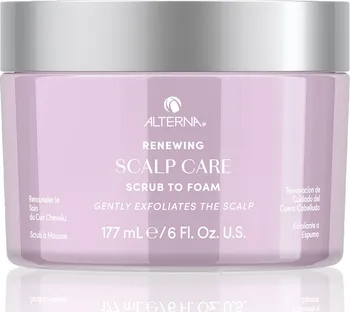 Šampon Alterna Haircare Renewing Scalp Care Scrub-to-Foam exfoliační čistící šampon na pokožku hlavy 177 ml