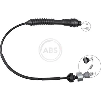Spojkové lanko Tažné lanko, ovládání spojky A.B.S. K26780