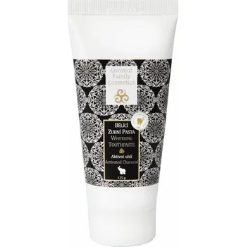 zubní pasta Zubní pasta bělící/aktivní uhlí 125g (DAY SPA)