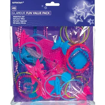 Party dekorace Amscan - Riethmüller Party dárečky pro dívky - 48 ks