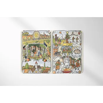 Povlečení Matějovský Čtyři roční období - podzim a zima 35x45 cm