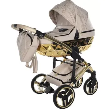 Kočárek Junama Kočárek Heart 07 Beige Gold