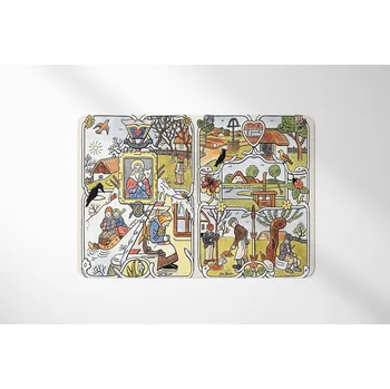 prostírání Matějovský Čtyři roční období - jaro a léto