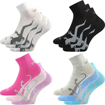 Pánské ponožky TRINITY dámské kotníčkové ponožky s ještěrkou VoXX