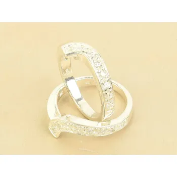Prsten Stříbrný dámský prsten s kubickými zirkony Ag 925/1000
