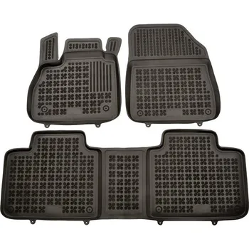 autokoberec Rezaw-Plast gumové koberečky černé s vyšším okrajem Renault Espace 15- sada 3 ks