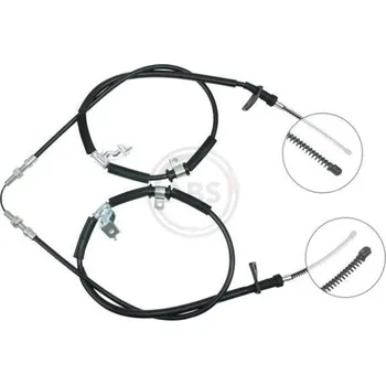 Lanko parkovací brzdy Tažné lanko, parkovací brzda A.B.S. K12235