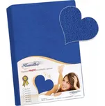 Bellatex Prostěradlo froté - tmavě modrá - 200x220 cm