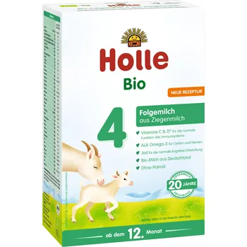 Kojenecká výživa Holle Bio Batolecí kozí mléko 4 pro děti od 12. měsíce, 400 g