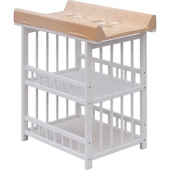 přebalovací pult a komoda Scarlett Přebalovací pult Jáš Bílý - Galaxy - Béžové