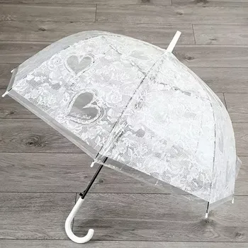 Deštník Svatební deštník holový - srdce