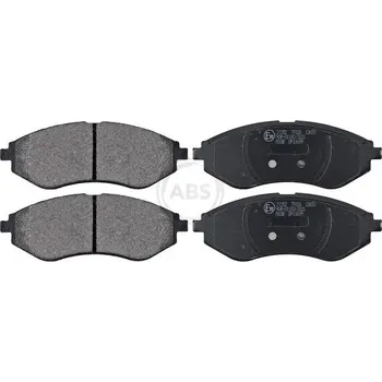 Brzdová destička Sada brzdových destiček, kotoučová brzda A.B.S. 37352