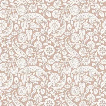 Tapeta Béžová vliesová květinová tapeta na zeď, 139330, Vintage Flowers, Esta Home