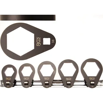 Sada nářadí BGS 8677, Sada klíčů na olejové filtry | 5dílná