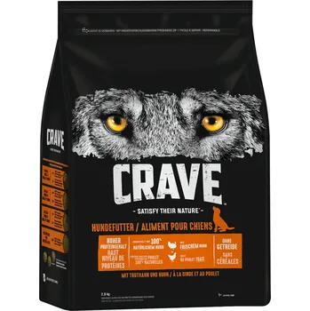 Krmivo pro psa Crave Adult krocan a kuře 2,8 kg
