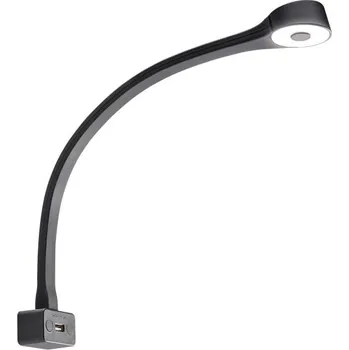 Lampička Flexibilní LED lampička s USB Fawo Typ F barva černá