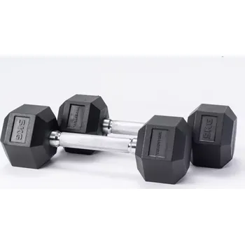 TRUESTEEL Jednoruční činky Hexagon TrueGrip 3 kg