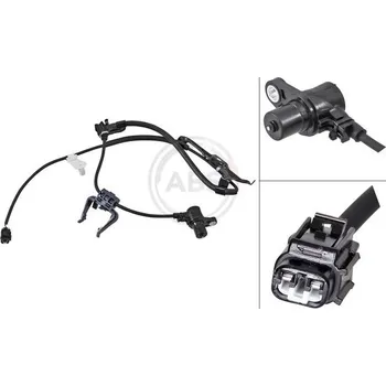 Přislušenství brzdového systému Snímač, počet otáček kol A.B.S. 31676