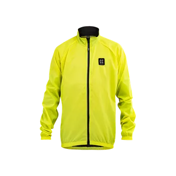 Cyklistické oblečení KALAS PURE Z | Větrovka | fluo | JUNIOR | Velikost: 146