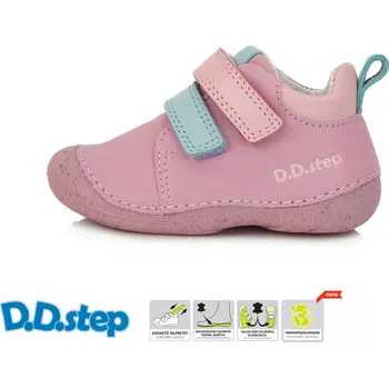 Dívčí polobotky D.D.Step S015-41509E Barva: Růžová, Velikost: 22