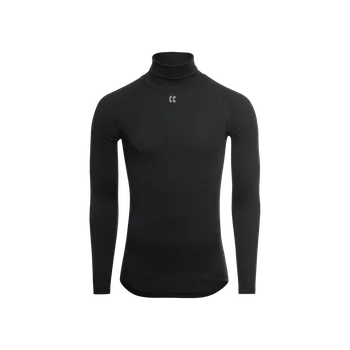cyklistický dres KALAS BASE Z1 | Triko dlouhý rukáv MERINO winter | černé | Velikost: 7