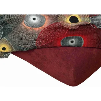 Prostěradlo Froté prostěradlo bordó - 90x200/20 cm jednolůžko