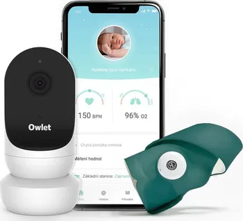 Owlet Monitor Duo Smart Sock 3 a Cam 2 tmavě zelená