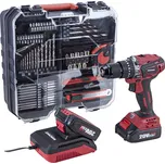 AKU vrtačka s příklepem, 20V, 50Nm, sada 2 bat. v kufru, BRUSHLESS, ShareSYS, WORCRAFT CHD-S20LiBAT