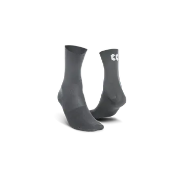 Pánské ponožky KALAS Z4 | Cyklo ponožky Vysoké | Steel Grey | Velikost: 43-45