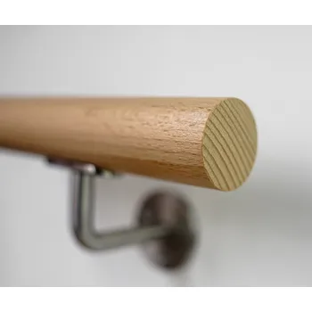 Zábradlí Hahn Steel Bukové madlo kulaté Ø42 mm - odstín bezbarvý délka madla: 3000mm