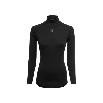 Cyklistické oblečení KALAS BASE Z1 | Triko dlouhý rukáv MERINO winter | černé | DÁMSKÉ | Velikost: 1