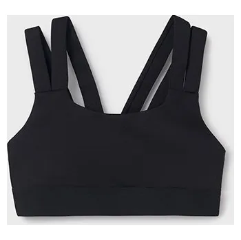 Dívčí top, sportovní podprsenka Mayoral 6027 barva: černá, Rozměr: 162 (16 let)